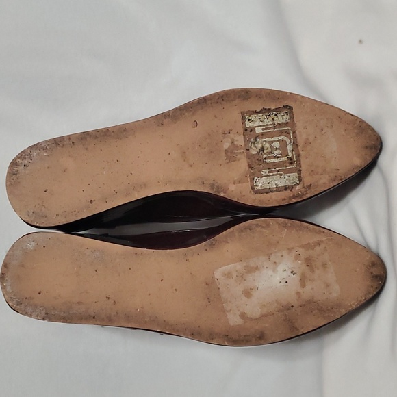 DESIGN LAB by Lord & Taylor poited toe wedge Shoes 7 Red Maroon - Picture 2 of 8